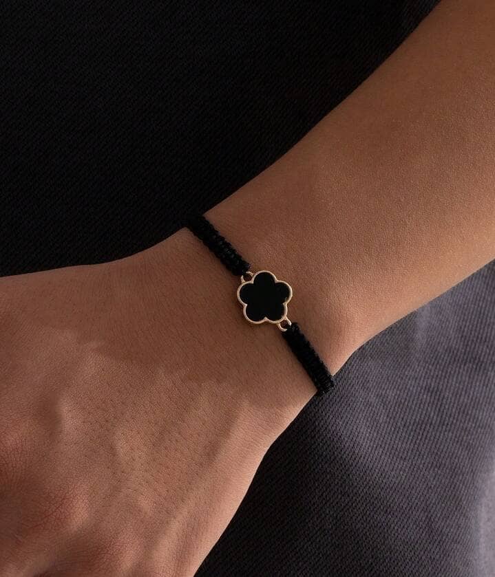Bracelet à medaillon "Trèfle"