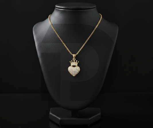 Couronne d'Amour Plaqué Or - Collection Saint - Valentin | DCCV - Du Chic Chez Vous