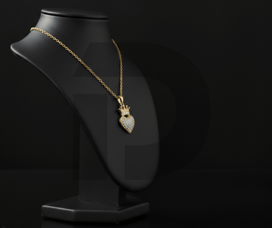 Couronne d'Amour Plaqué Or - Collection Saint - Valentin | DCCV - Du Chic Chez Vous