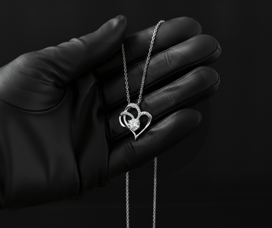 Collier Cœurs Liés Plaqué Argent - Collection Saint - Valentin | DCCV - Du Chic Chez Vous