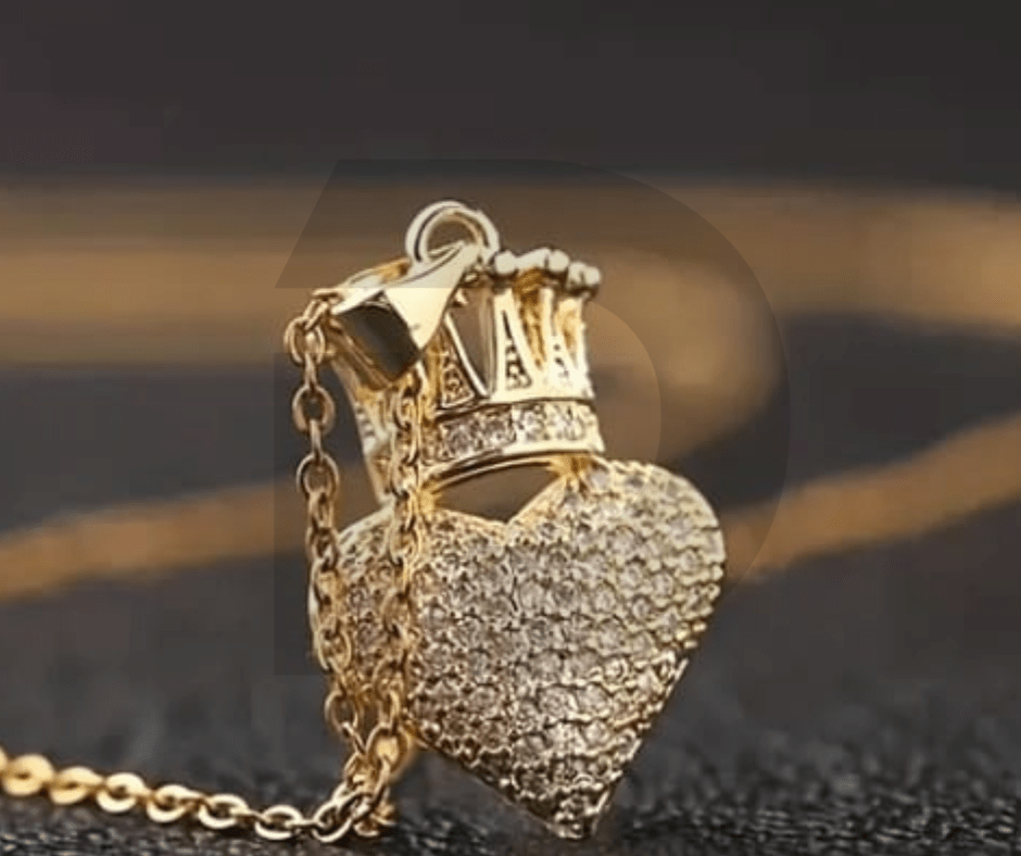 Couronne d'Amour Plaqué Or - Collection Saint - Valentin | DCCV - Du Chic Chez Vous