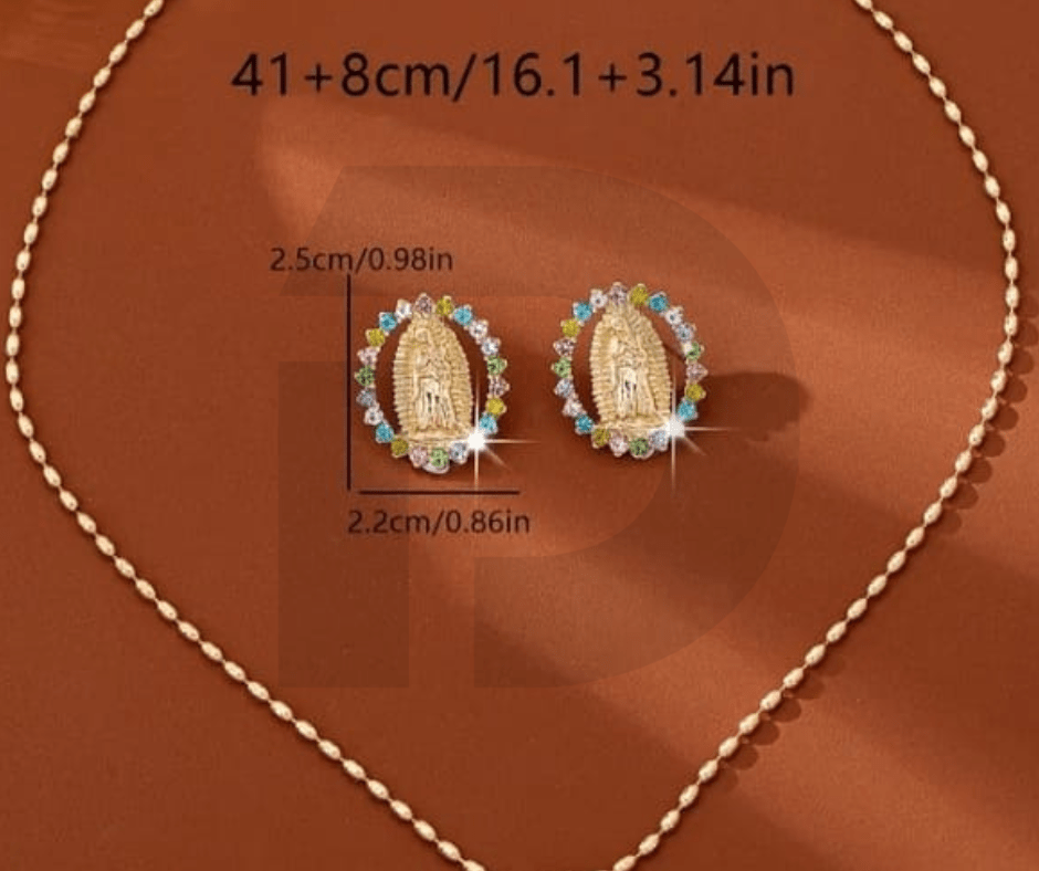 Grâce Arc - en - ciel - Chaîne de Marie - Collection Icône Céleste - Du Chic Chez Vous