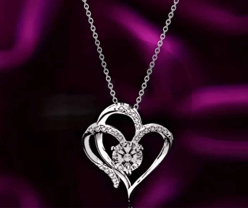 Collier Cœurs Liés Plaqué Argent - Collection Saint - Valentin | DCCV - Du Chic Chez Vous