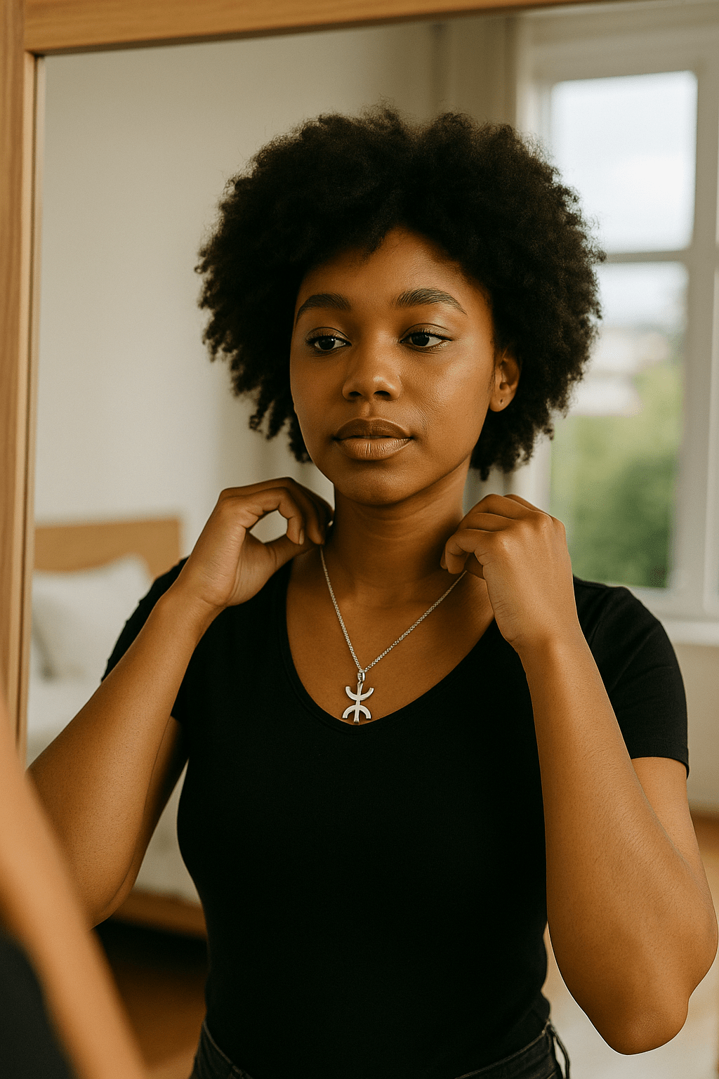 Collier à pendentif Africain AMAZIGH - Du Chic Chez Vous