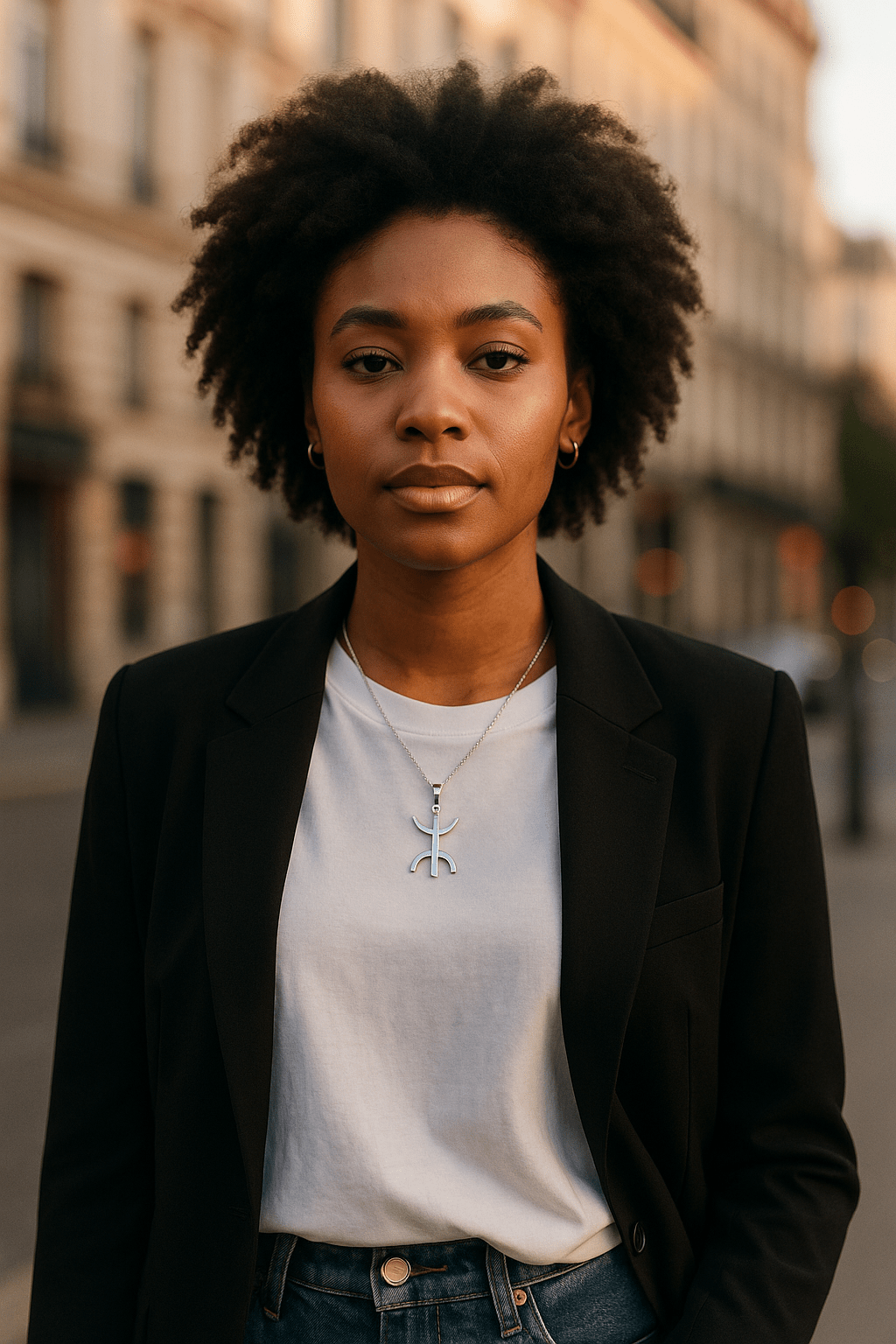 Collier à pendentif Africain AMAZIGH - Du Chic Chez Vous