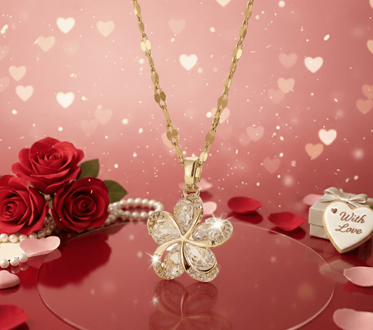Fleur d'Amour_Cristal - Collection Saint - Valentin | DCCV - Du Chic Chez Vous